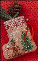 Click for Gingerbread Mouse Elf Stocking