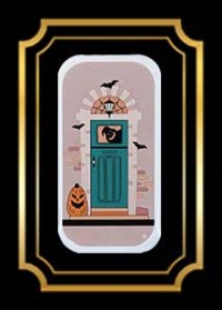 Haunted Door Bead Hide
