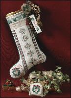 Click to view Just Nan's elegant Christmas Stockings