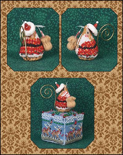 JNLEGSM Gingerbread Santa Mouse Limited Edition Ornament